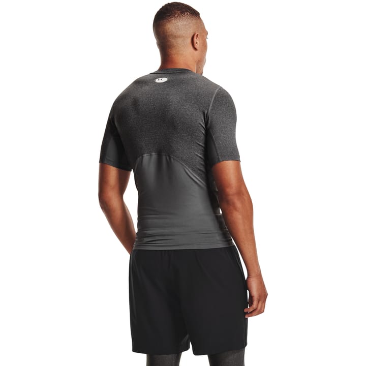 Under Armour Men's UA HG Armour Comp Short Sleeve Carbon Heather Under Armour