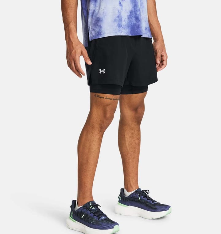 Under Armour Men's UA Launch 5'' 2-In-1 Short Black Under Armour