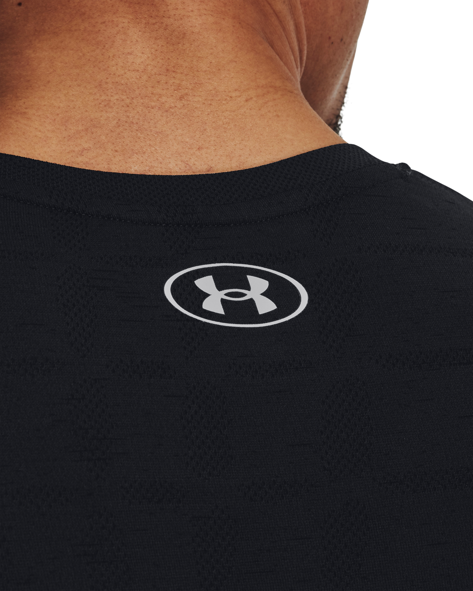 Men s UA Seamless Ripple SS Black Buy Men s UA Seamless Ripple