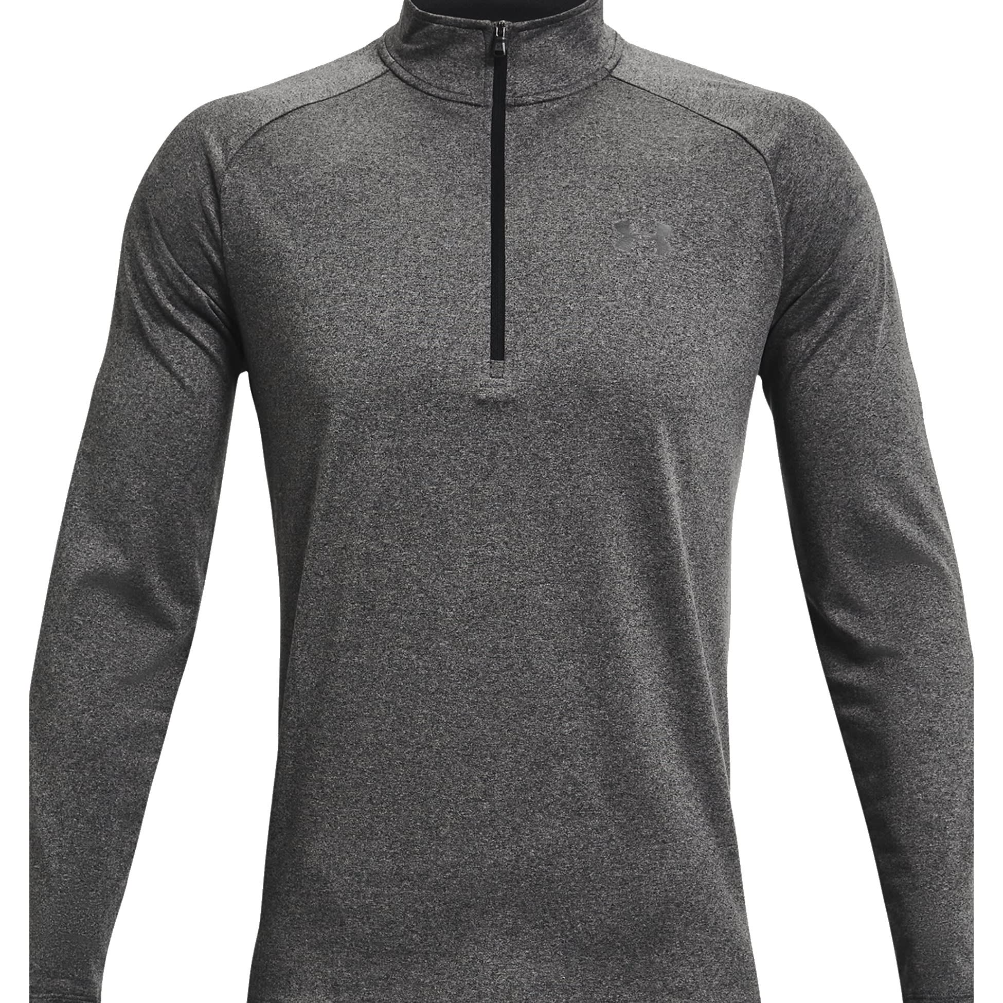 Under Armour Men's UA Tech 2.0 1/2 Zip Carbon Heather
