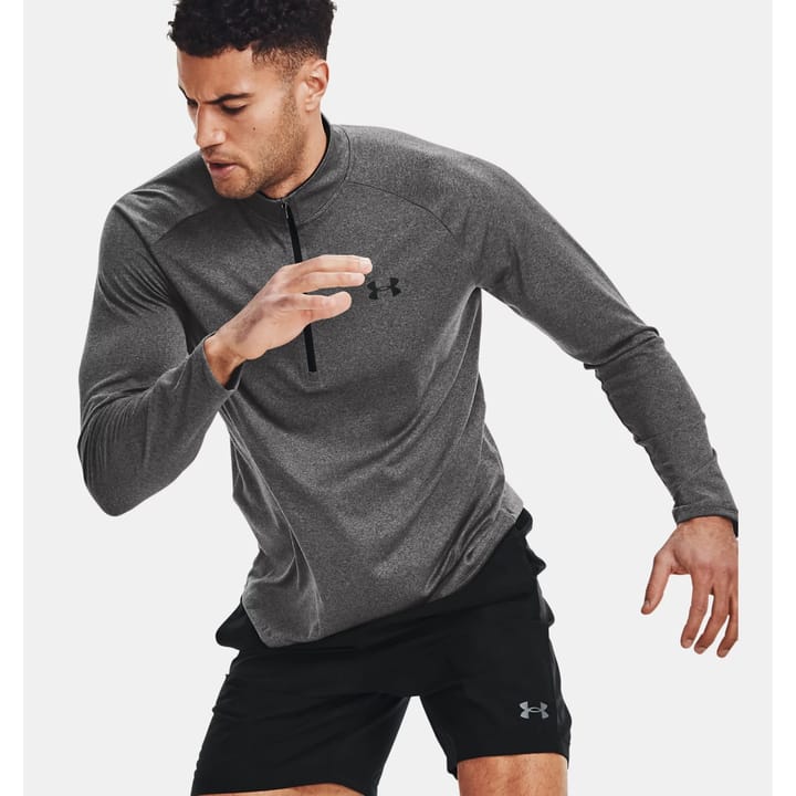 Under Armour Men's UA Tech 2.0 1/2 Zip Carbon Heather Under Armour