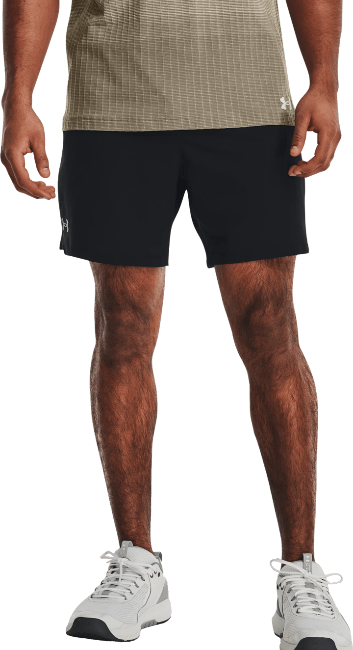 Men's UA Vanish Woven 6in Shorts Black/Pitch Grey