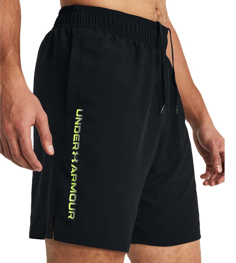Men’s UA Tech Woven Wordmark Shorts Black