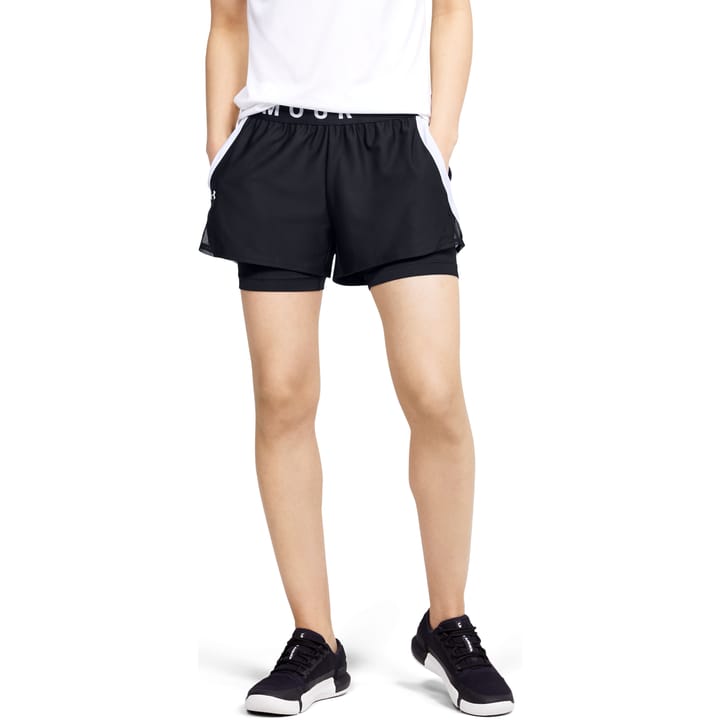 Women's Play Up 2-in-1 Shorts Black Under Armour