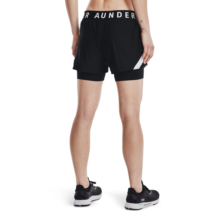 Women's Play Up 2-in-1 Shorts Black Under Armour