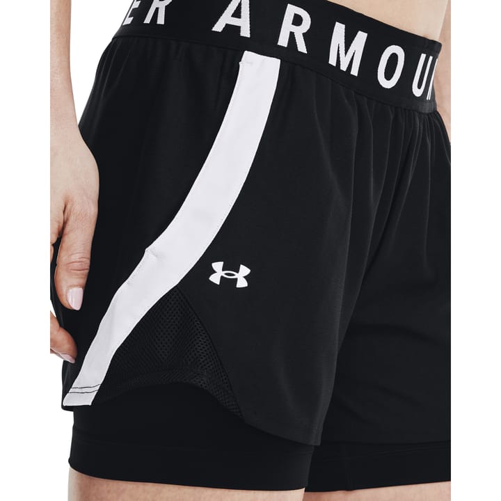 Women's Play Up 2-in-1 Shorts Black Under Armour