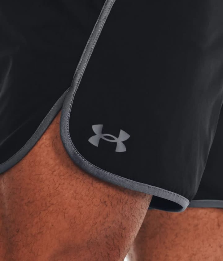 Men's UA Hiit Woven 6in Shorts Black Under Armour