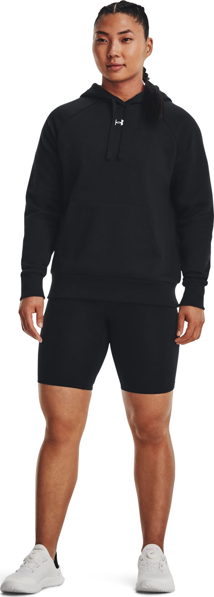 Women's UA Rival Fleece Hoodie Black Under Armour