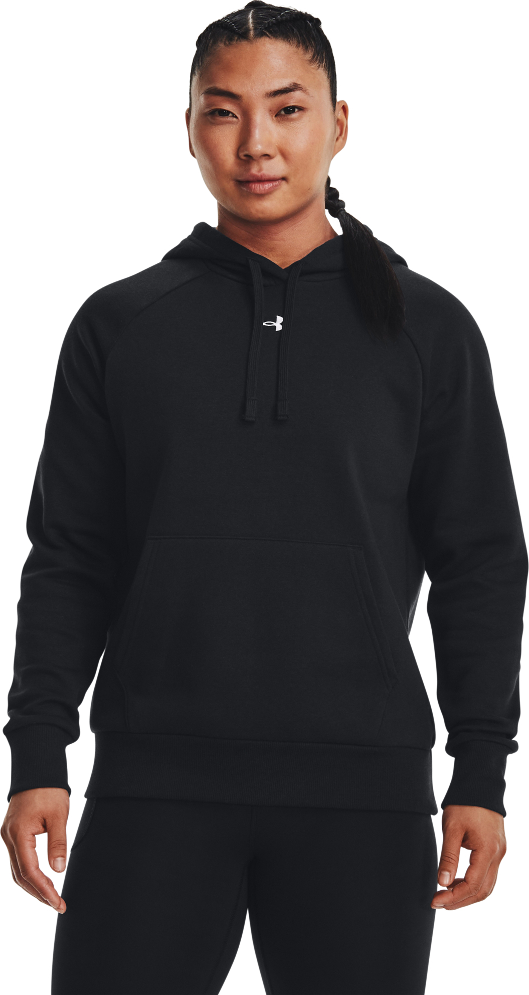 Under Armour Women’s UA Rival Fleece Hoodie Black