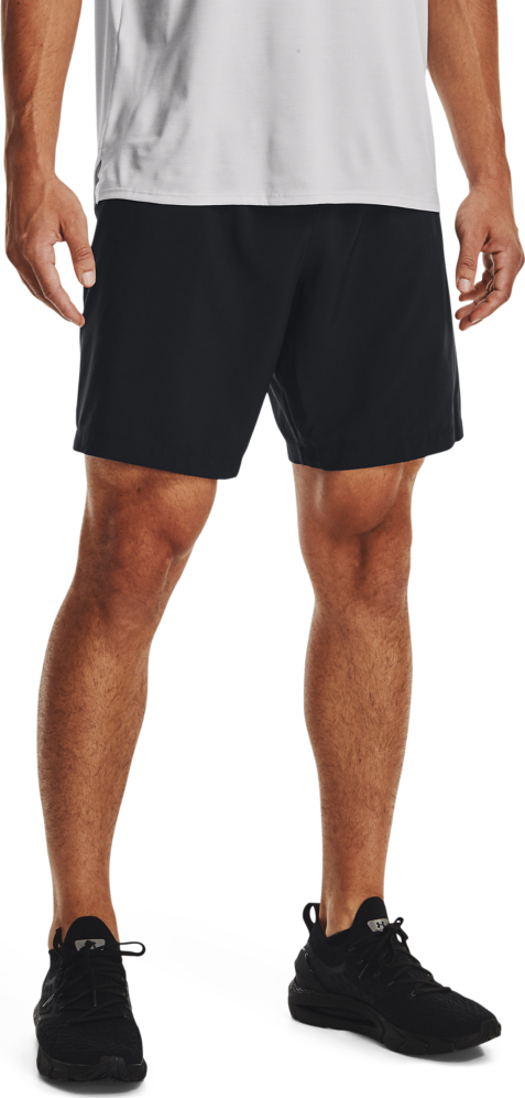 Men’s UA Woven Graphic Shorts Black/Graphite