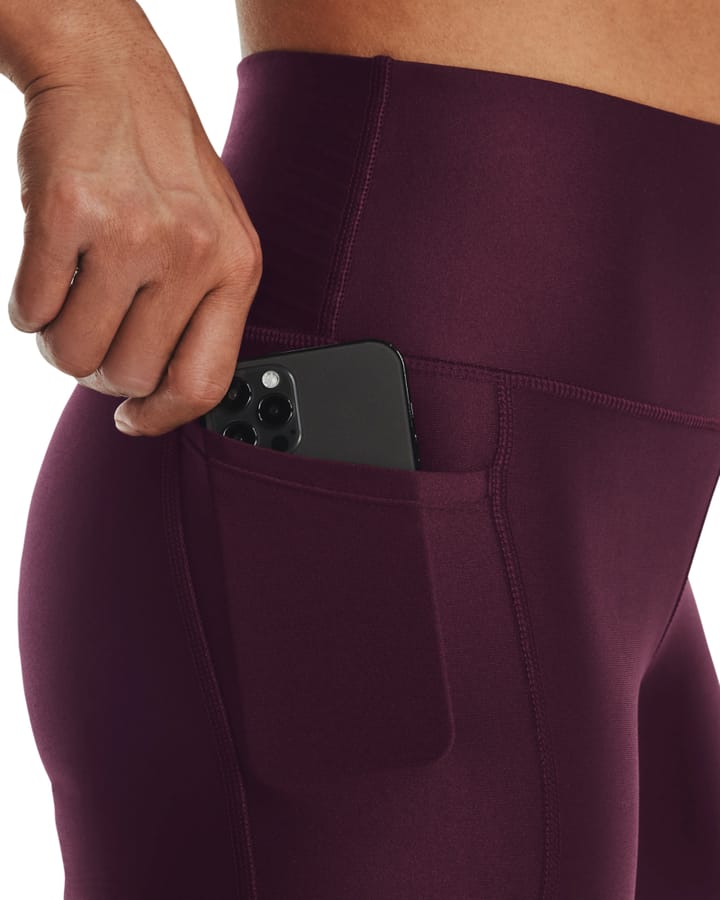 Under Armour Women's HeatGear® Armour Hi-Rise Full-Length Dark Maroon Under Armour