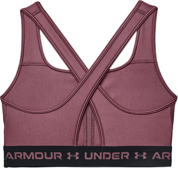Under Armour Women's UA Crossback Mid Bra Ash Plum Under Armour