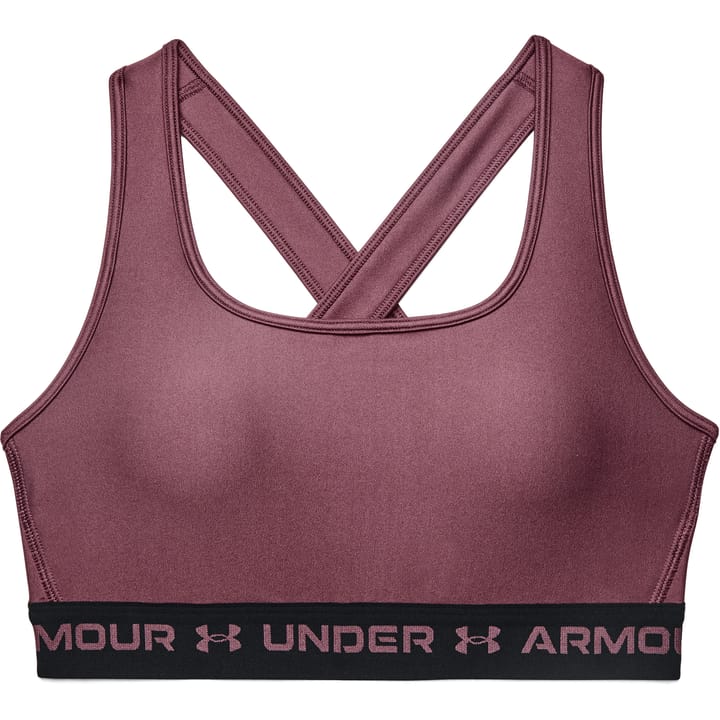 Under Armour Women's UA Crossback Mid Bra Ash Plum Under Armour