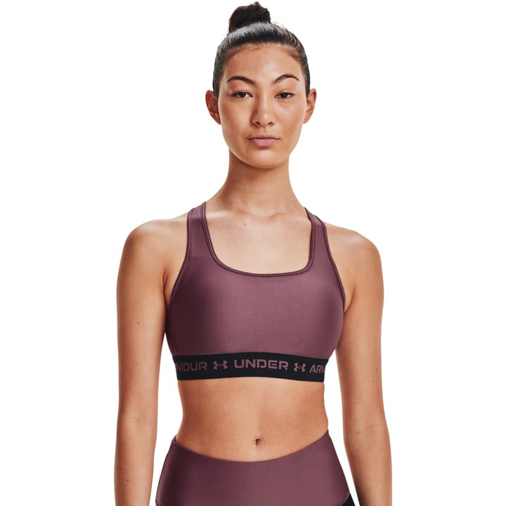 Under Armour Women's UA Crossback Mid Bra Ash Plum Under Armour