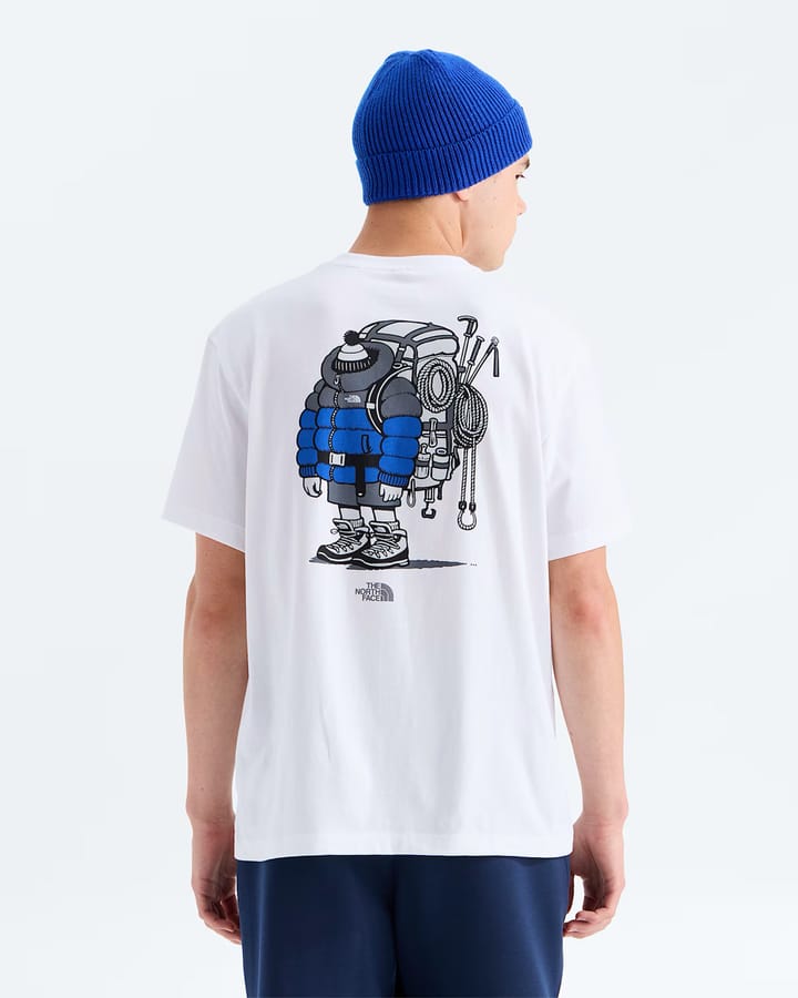 The North Face U Gear Up Get Out Rlx Ss Tee-Graphic Tnf White The North Face