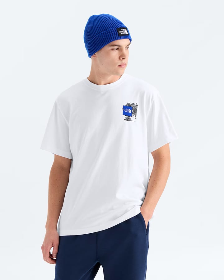 The North Face U Gear Up Get Out Rlx Ss Tee-Graphic Tnf White The North Face