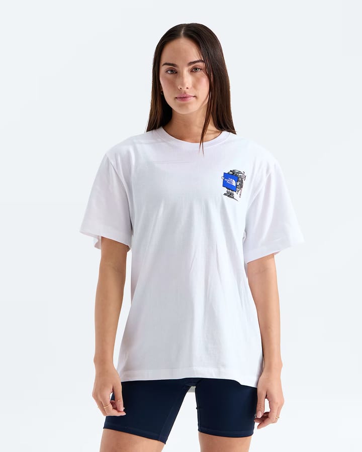 The North Face U Gear Up Get Out Rlx Ss Tee-Graphic Tnf White The North Face