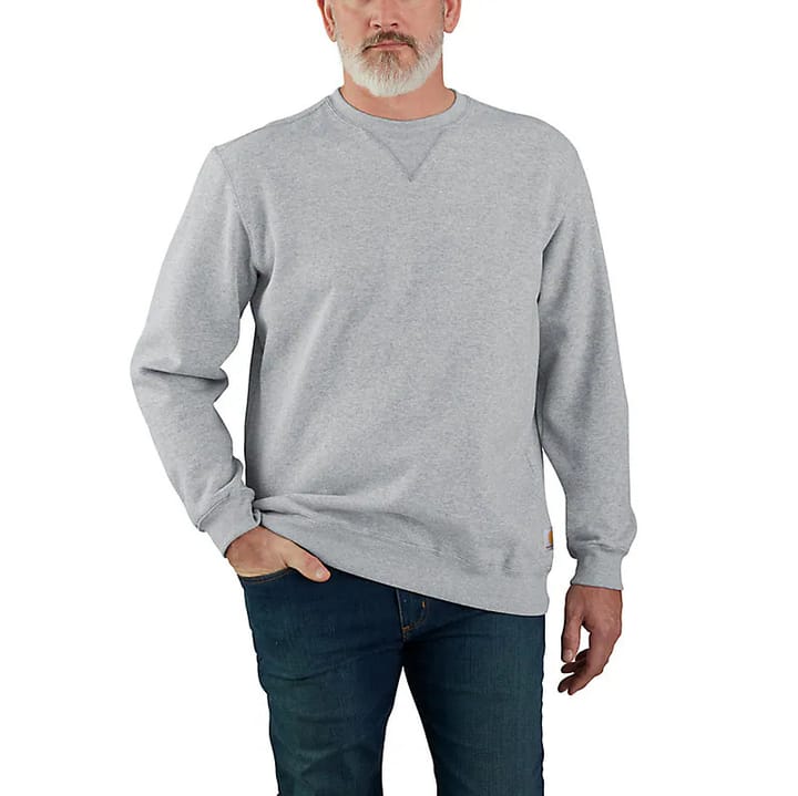 Carhartt Men's Midweight Crewneck Sweatshirt Heather Grey Carhartt