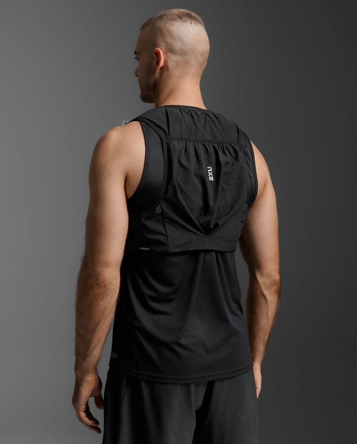 2XU Run Hydration Vest Black/silver Reflective 2XU 2XU Run Hydration Vest Black/silver Reflective 2XU