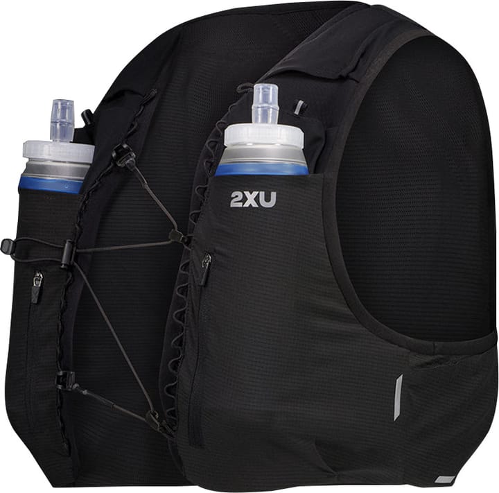 2XU Run Hydration Vest Black/silver Reflective 2XU