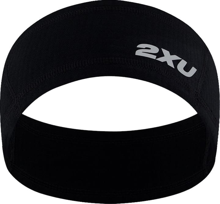 2XU Ignition Hyper-Haptic Headband Black/silver Reflective 2XU 2XU Ignition Hyper-Haptic Headband Black/silver Reflective 2XU