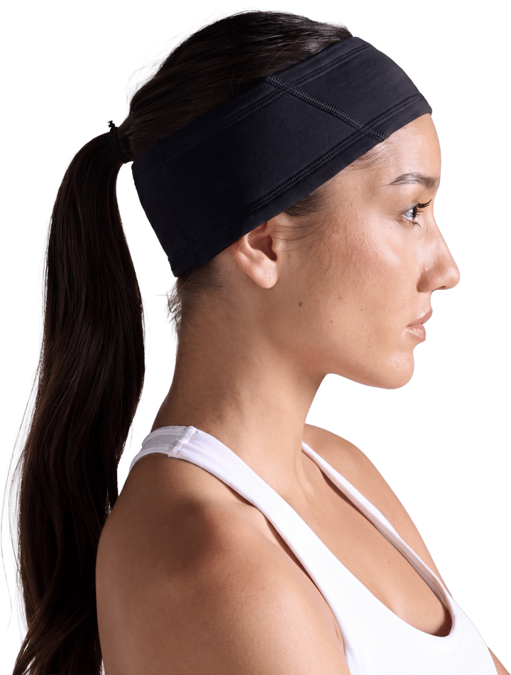 2XU Unisex Ignition Haptic Headband Black/silver Reflective 2XU