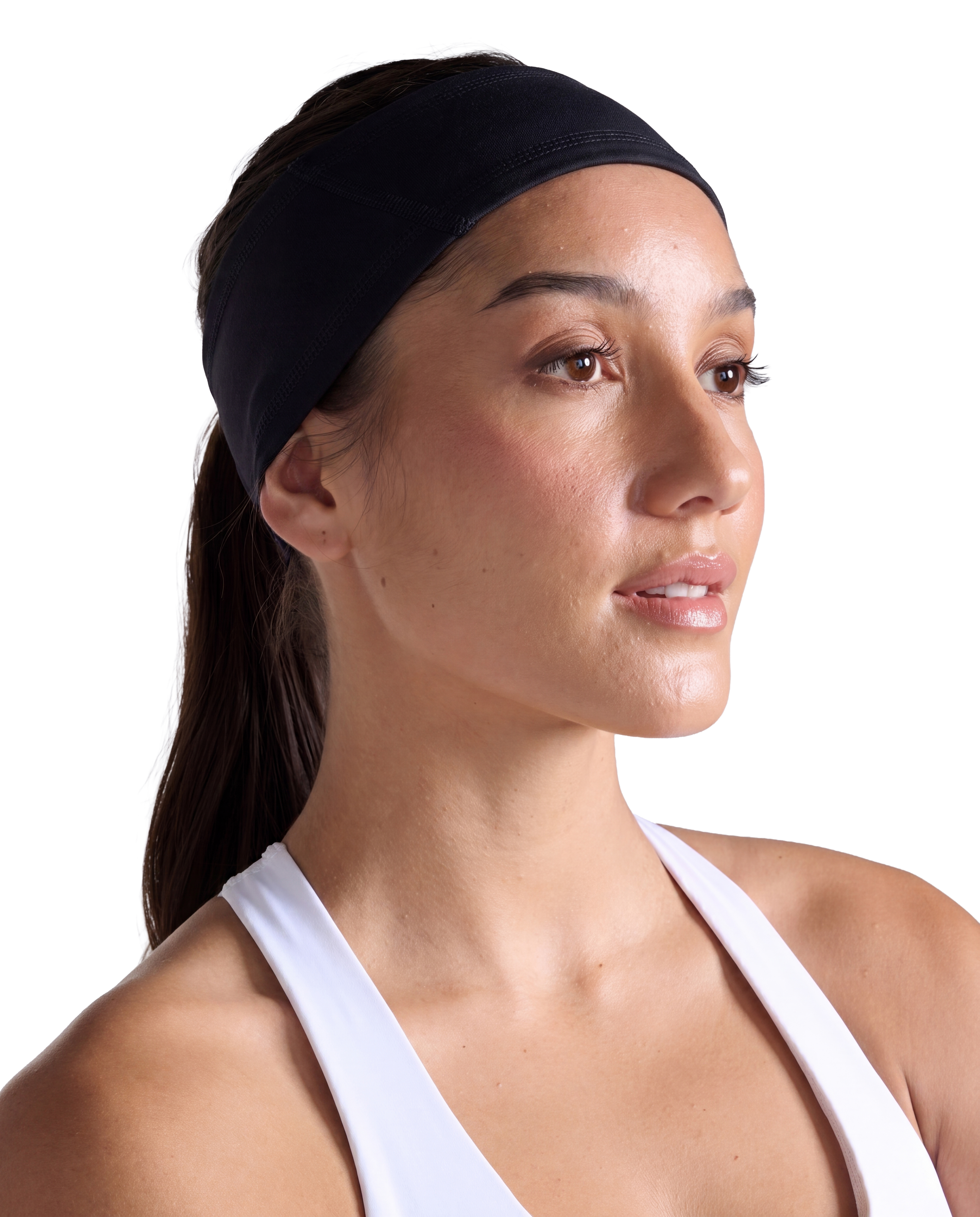 2XU Unisex Ignition Haptic Headband Black/silver Reflective