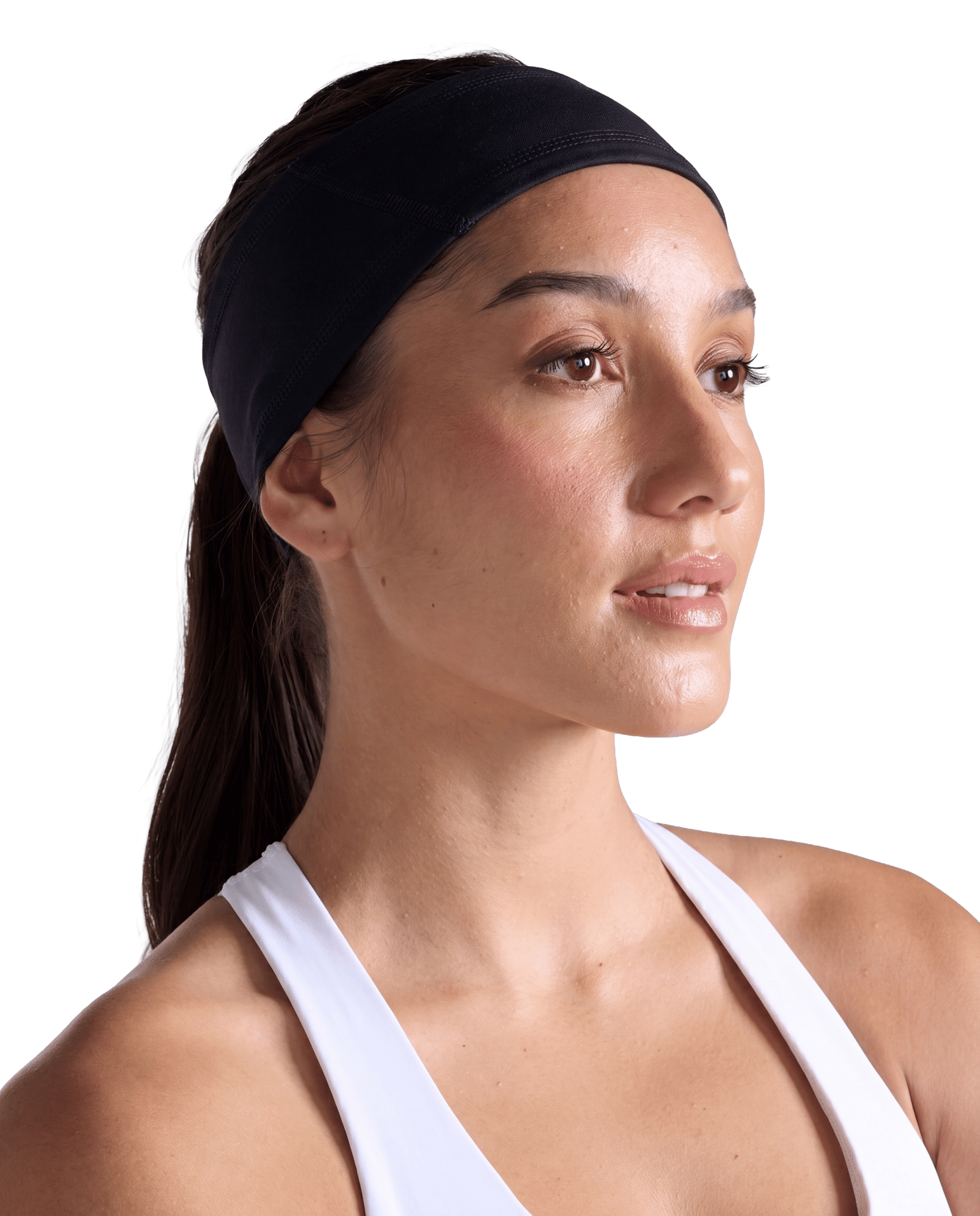 2XU Unisex Ignition Haptic Headband Black/silver Reflective