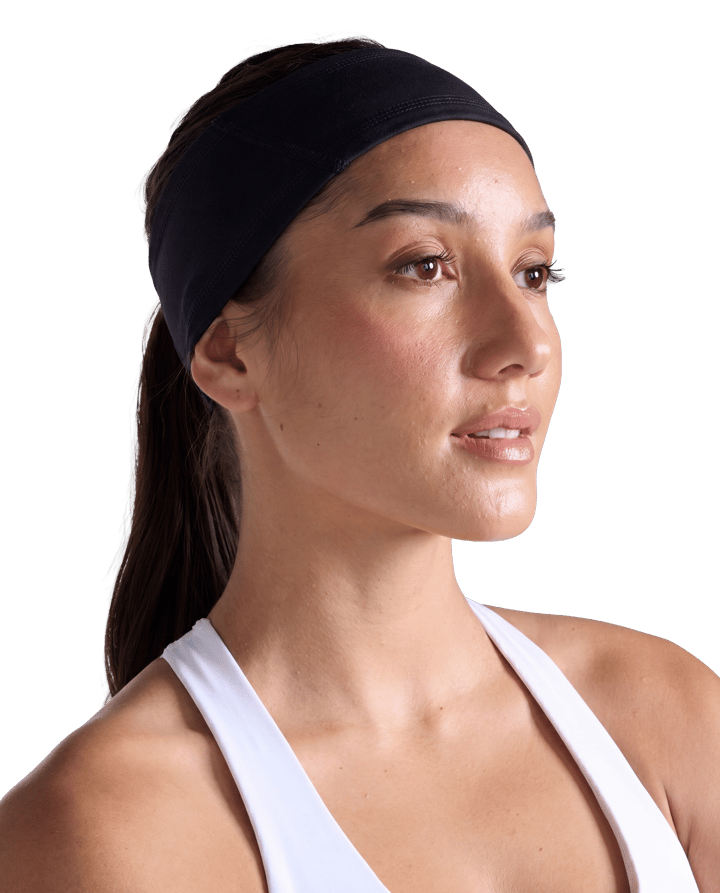 2XU Unisex Ignition Haptic Headband Black/silver Reflective 2XU