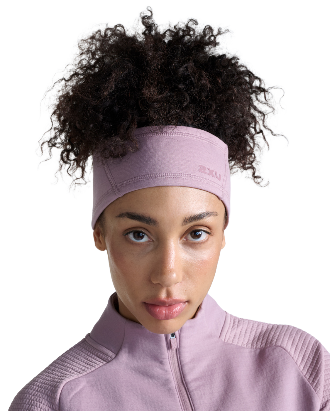 2XU Unisex Ignition Haptic Headband Musk/musk Reflective