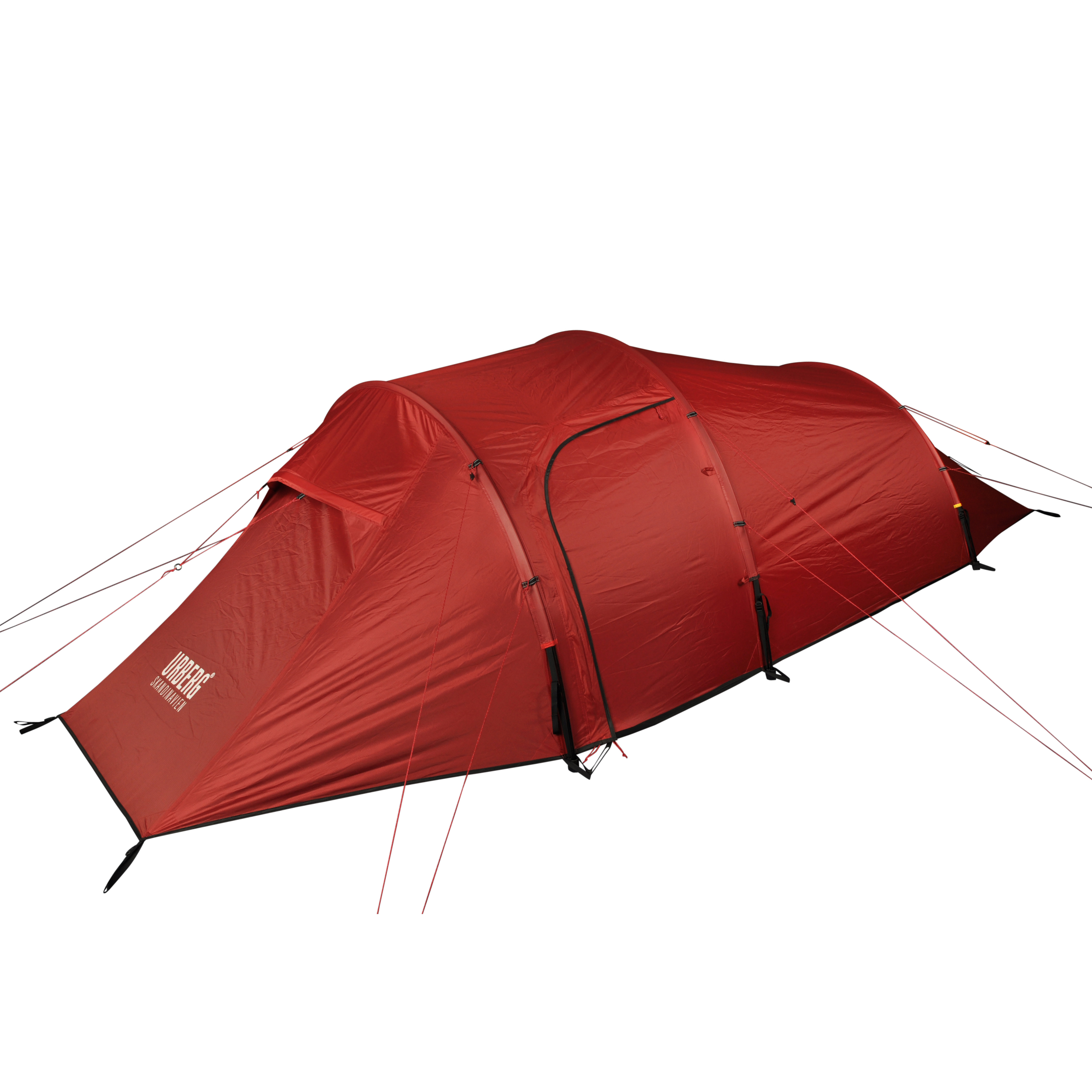 Urberg 2-Person Trekking Tunnel Tent Rio Red