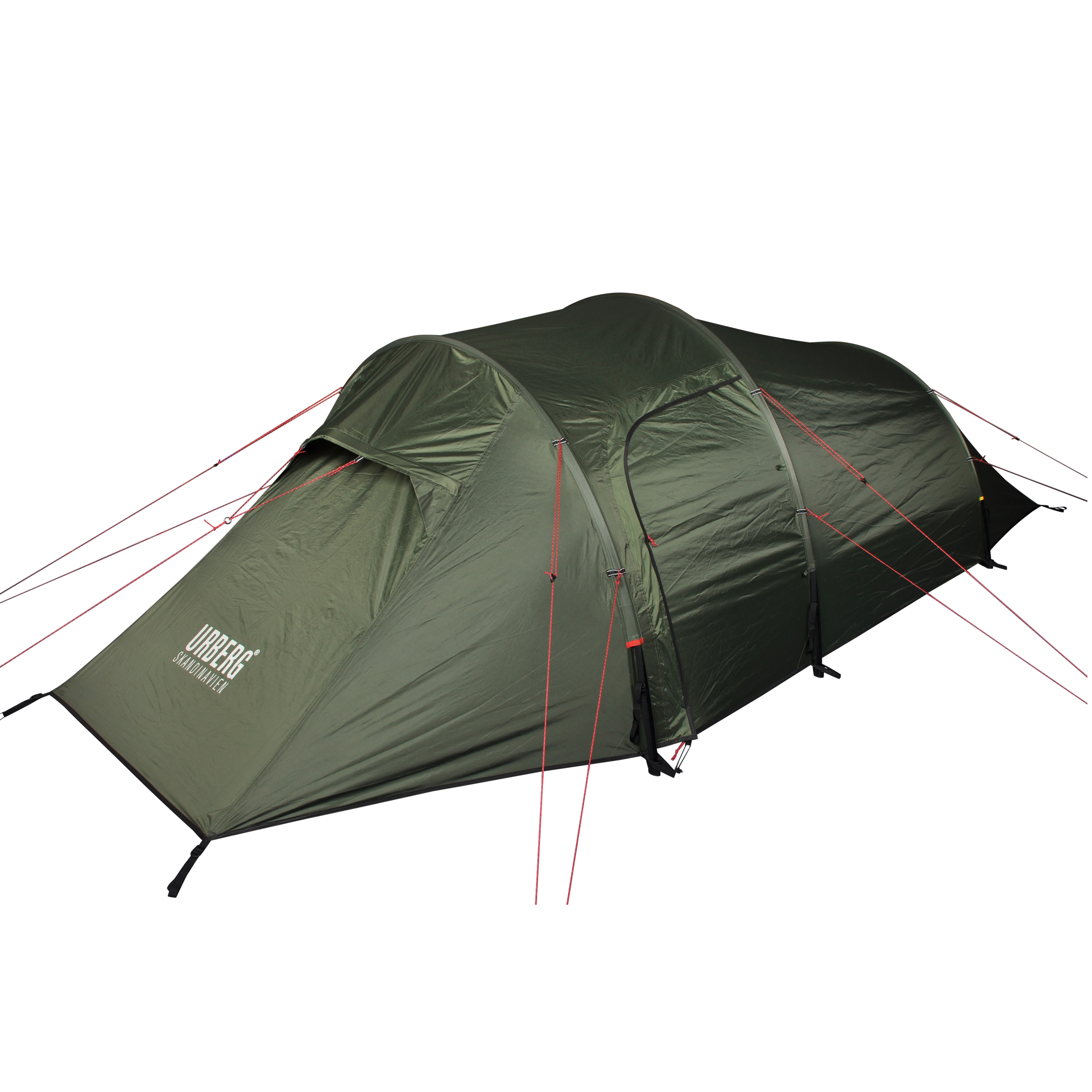 2-Person Trekking Tunnel Tent Kombu Green