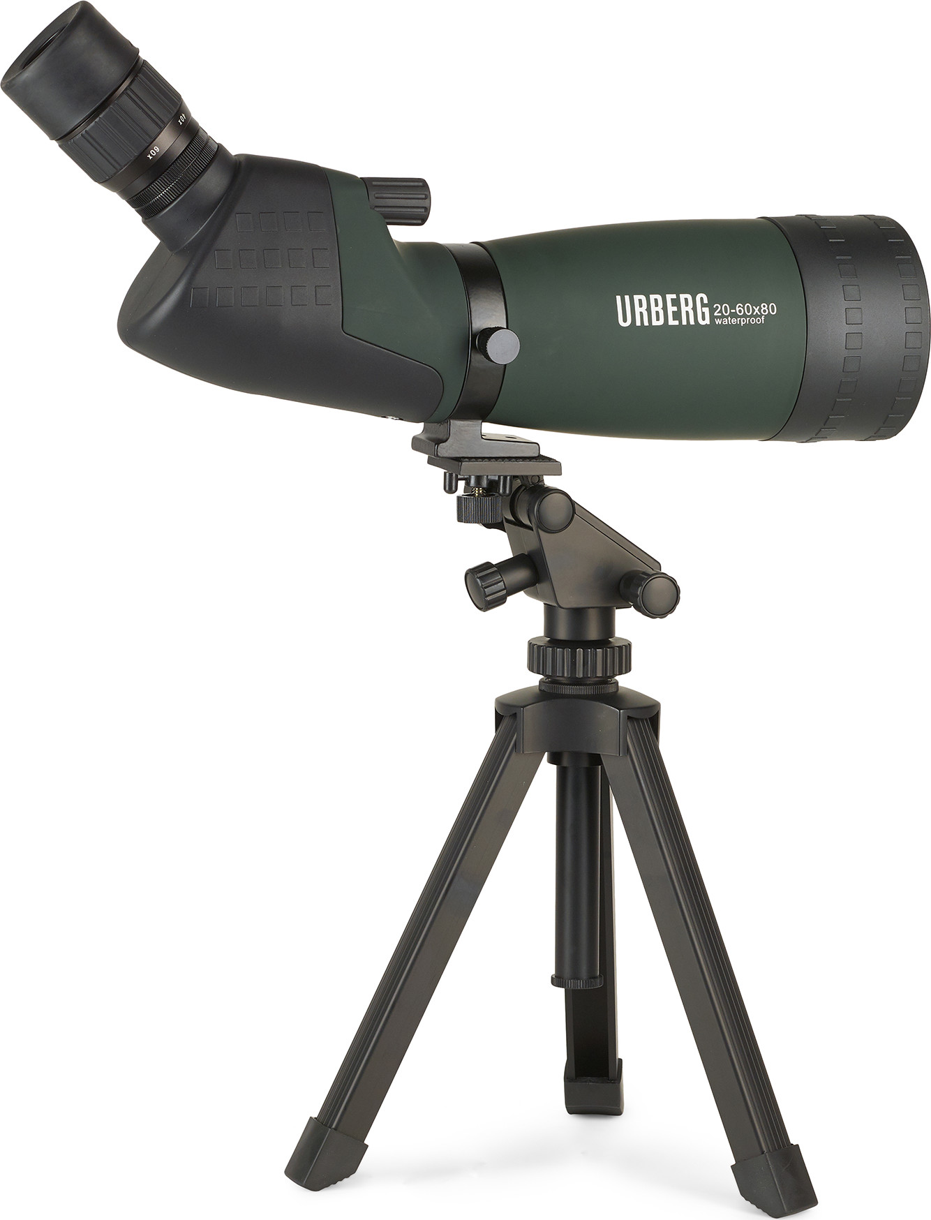 Urberg 20-60x80 Spotting Scope Green/Black