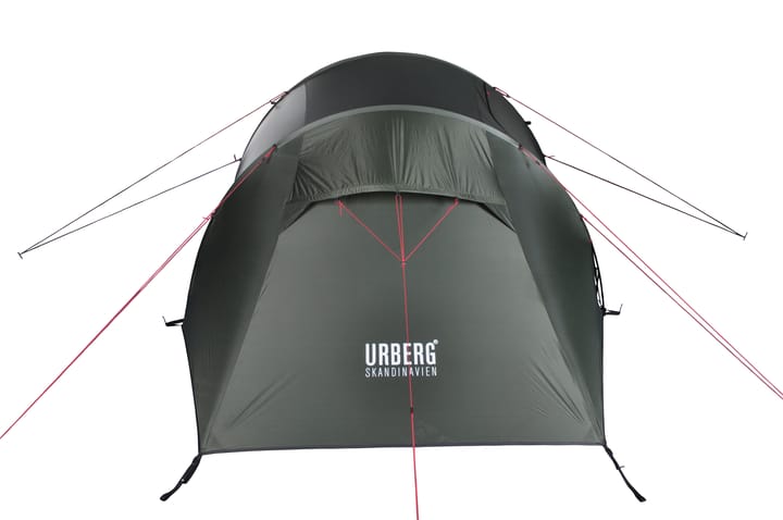Urberg 3-Person Trekking Tunnel Tent Nylon Kombu Green Urberg