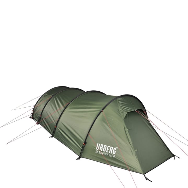 Urberg 4-Person Trekking Tunnel Tent Kombu Green Urberg Urberg 4-Person Trekking Tunnel Tent Kombu Green Urberg