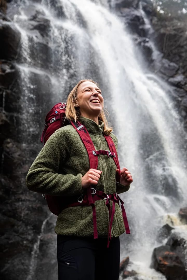 Urberg Women's Åheim Pile Jacket Deep Lichen Green Urberg Urberg Women's Åheim Pile Jacket Deep Lichen Green Urberg