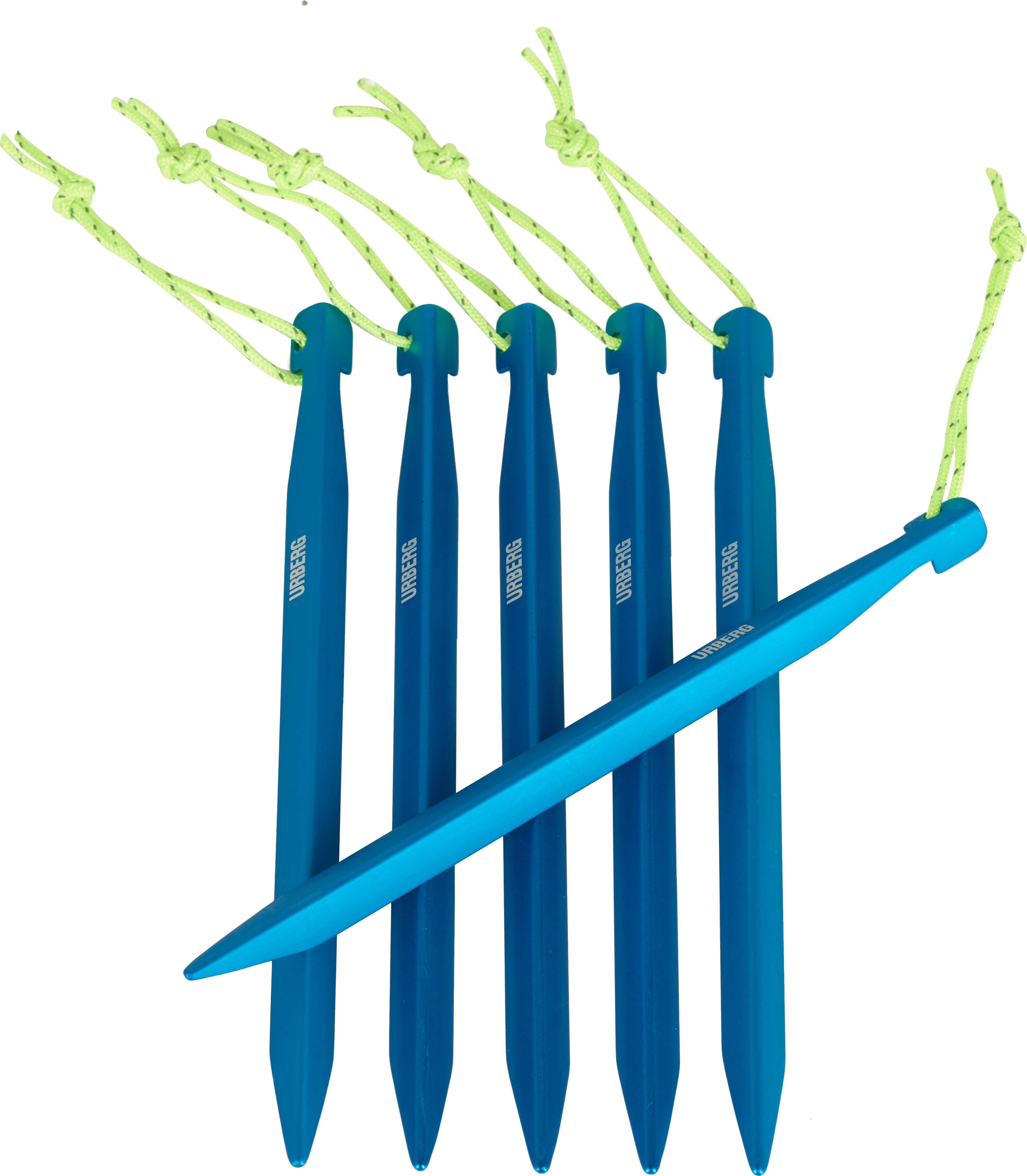 Urberg Alu Peg 160 Mm Blue Tälttillbehör One Size