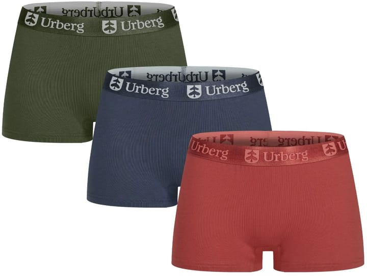 Urberg Women's Isane 3-pack Bamboo Boxers Tandori/Navy/Green Urberg Urberg Women's Isane 3-pack Bamboo Boxers Tandori/Navy/Green Urberg