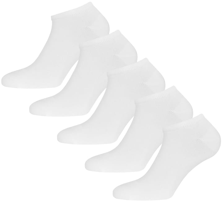 Urberg Bamboo Shaftless Sock 5-Pack Bright White Urberg