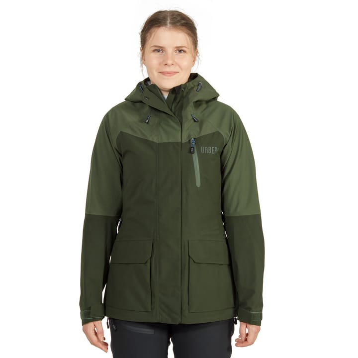 Urberg Women's Bergsøya 3L Jacket Kombu Green Urberg