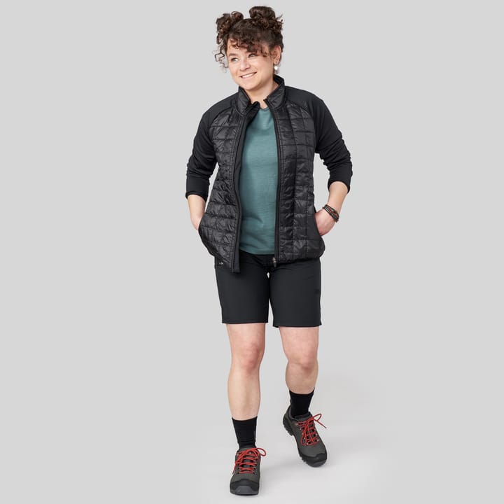 Urberg Eidsvåg Hybrid Jacket Women Black Beauty Urberg