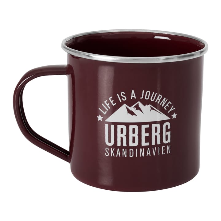 Urberg Emaljmugg 340 ml Oxblood Red Urberg