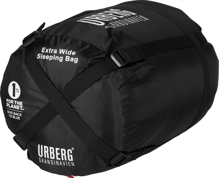 Urberg Extra Wide Sleeping Bag Rio Red/Asphalt Urberg