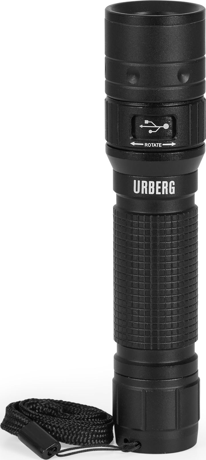 Urberg Flashlight 1000 LM Black