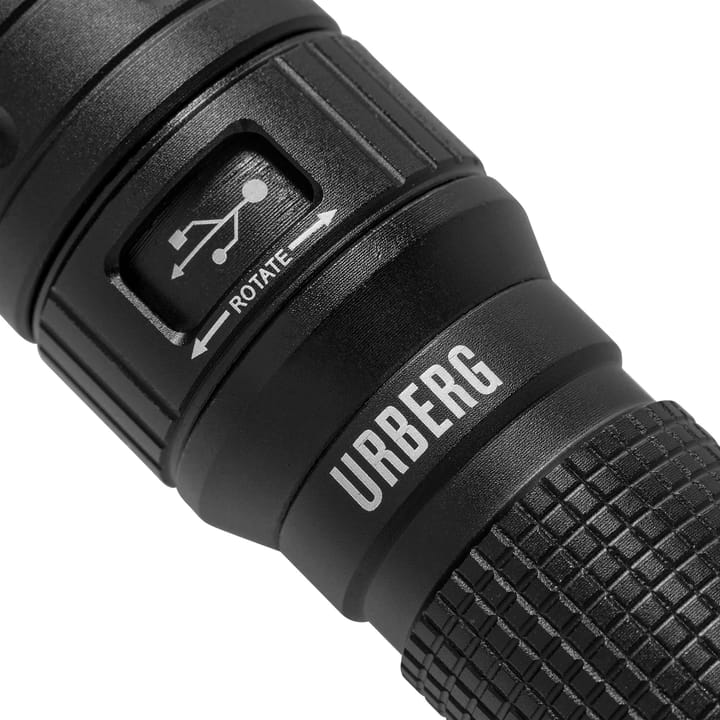 Urberg Flashlight 1000 LM Black
