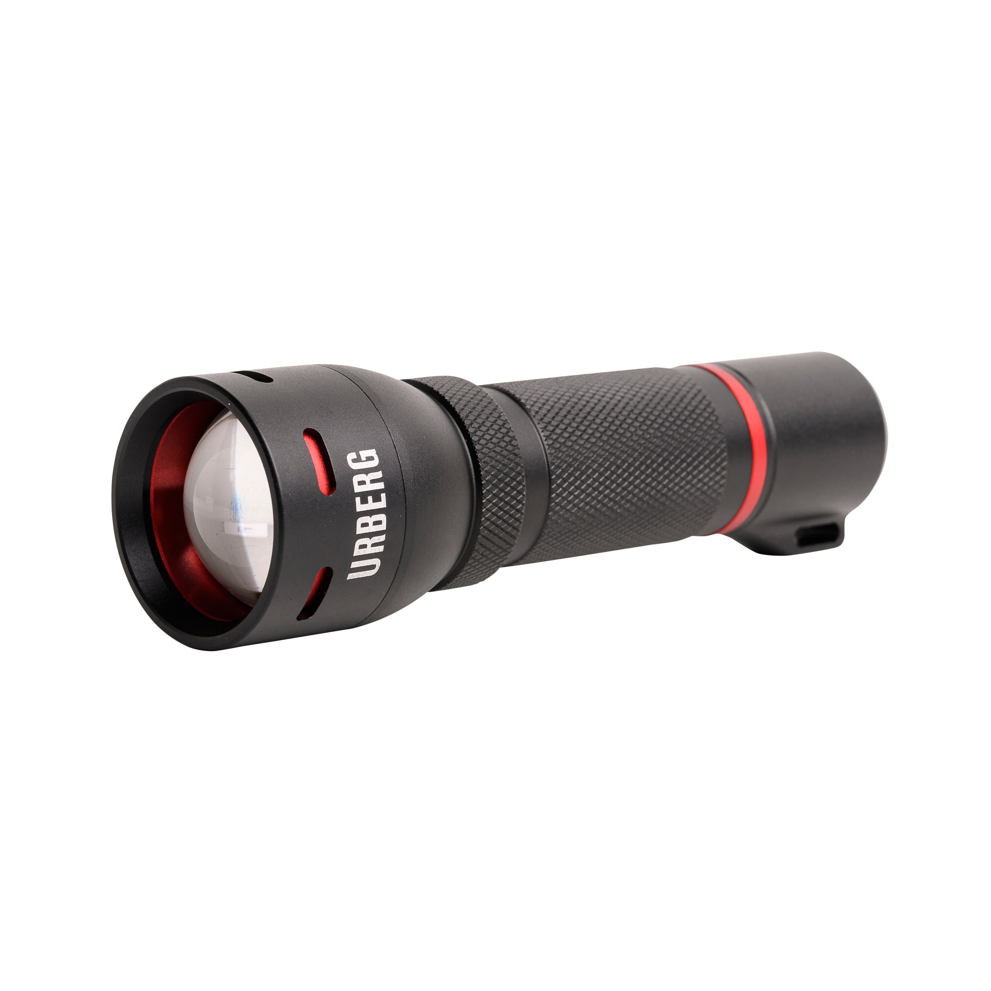 Urberg Flashlight Zoom LED Black Ficklampor OneSize