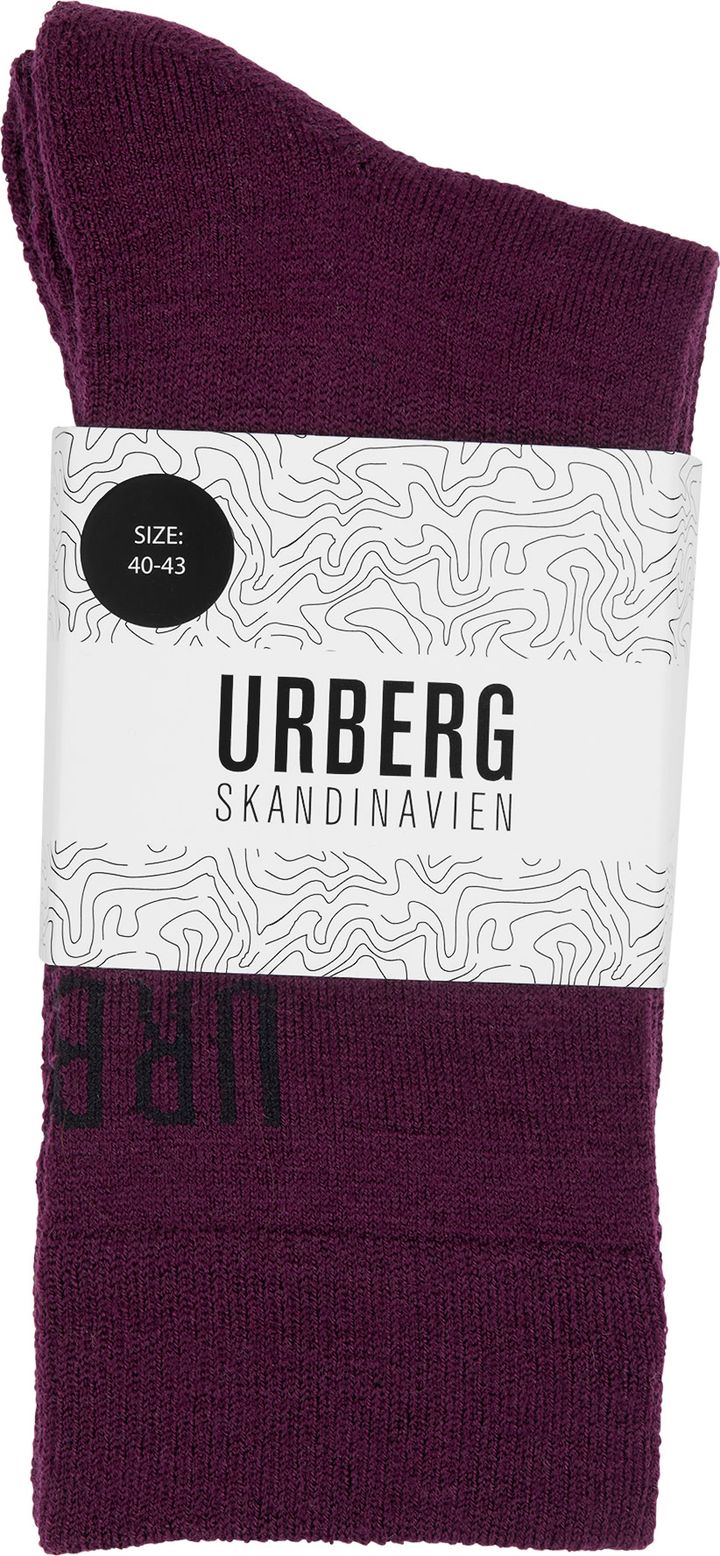 Urberg Hiking Wool Sock G2 Dark Plum Urberg Urberg Hiking Wool Sock G2 Dark Plum Urberg