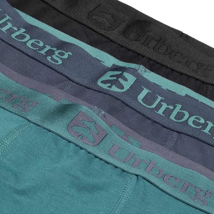 Urberg Juniors' Bamboo Boxers 3-Pack Black/Blue/Green Urberg