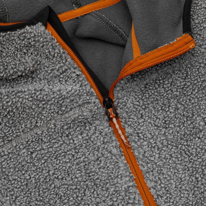 Urberg Juniors' Pile Hoodie Grey Melange Urberg