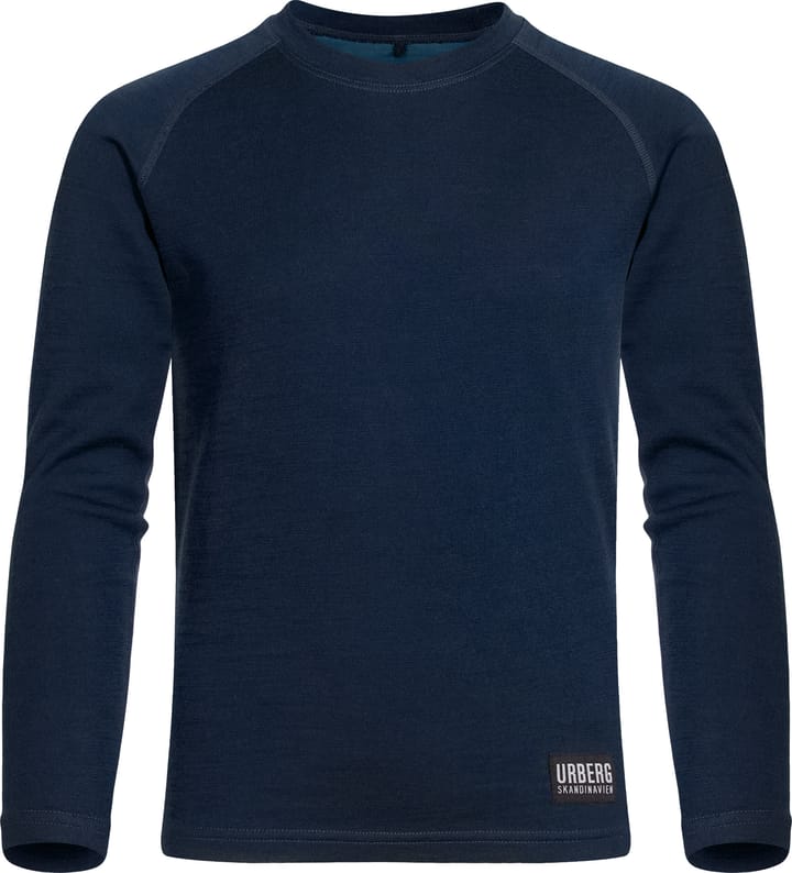 Urberg Juniors' Selje Merino-Bamboo Set Dark Navy/Mallard Blue Urberg